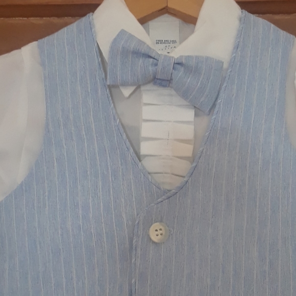 Toddler boy bow tie set - Picture 2 of 3